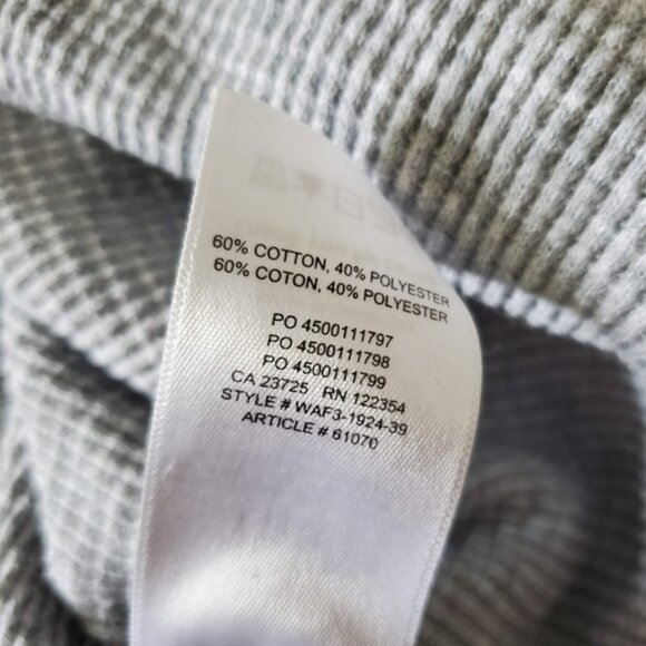 Aritzia TNA Waffle Knit Cowl Thermal Relaxed Lounge Top S - Picture 7 of 8